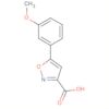 3-Isoxazolecarboxylic acid, 5-(3-methoxyphenyl)-