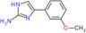 4-(3-methoxyphenyl)-1H-imidazol-2-amine