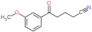 3-Methoxy-δ-oxobenzenepentanenitrile