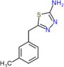 5-(3-methylbenzyl)-1,3,4-thiadiazol-2-amine