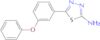 5-(3-Phenoxyphenyl)-1,3,4-thiadiazol-2-amine