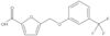 5-[[3-(Trifluoromethyl)phenoxy]methyl]-2-furancarboxylic acid