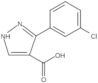 3-(3-Chlorophenyl)-1H-pyrazole-4-carboxylic acid