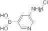 (5-Aminopyridin-3-yl)boronicacidhydrochloride