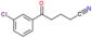 5-(3-chlorophenyl)-5-oxo-pentanenitrile