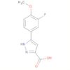 1H-Pyrazole-3-carboxylic acid, 5-(3-fluoro-4-methoxyphenyl)-