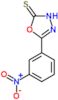 5-(3-nitrophenyl)-1,3,4-oxadiazole-2(3H)-thione
