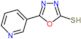 5-(pyridin-3-yl)-1,3,4-oxadiazole-2-thiol