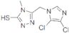 5-[(4,5-dichloro-1H-imidazol-1-yl)methyl]-4-methyl-4H-1,2,4-triazole-3-thiol