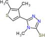 5-(4,5-dimethylthiophen-3-yl)-4-methyl-2,4-dihydro-3H-1,2,4-triazole-3-thione