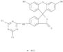 Spiro[isobenzofuran-1(3H),9'-[9H]xanthen]-3-one,5-[(4,6-dichloro-1,3,5-triazin-2-yl)amino]-3',6'-d…