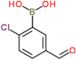 (2-chloro-5-formylphenyl)boronic acid