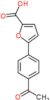 5-(4-acetylphenyl)furan-2-carboxylate