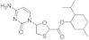5-(4-Amino-2-oxo-1(2H)-pyrimidinyl)-1,3-oxathiolane-2-carboxylic acid 5-methyl-2-(1-methylethyl)cy…