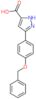 3-[4-(benzyloxy)phenyl]-1H-pyrazole-5-carboxylic acid
