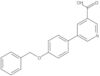 5-[4-(Phenylmethoxy)phenyl]-3-pyridinecarboxylic acid