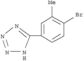 5-(4-Bromo-3-methylphenyl)-2H-tetrazole