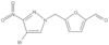 5-[(4-Bromo-3-nitro-1H-pyrazol-1-yl)methyl]-2-furancarboxaldehyde