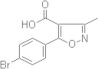 5-(4-bromophenyl)-3-methyl-4-isoxazolecarboxylic acid