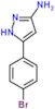 5-(4-bromophenyl)-1H-pyrazol-3-amine