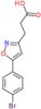 3-[5-(4-bromophenyl)isoxazol-3-yl]propanoic acid