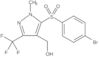 5-[(4-Bromophenyl)sulfonyl]-1-methyl-3-(trifluoromethyl)-1H-pyrazole-4-methanol