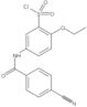 5-[(4-Cyanobenzoyl)amino]-2-ethoxybenzenesulfonyl chloride