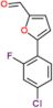 5-(4-chloro-2-fluorophenyl)furan-2-carbaldehyde