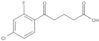 4-Chloro-2-fluoro-δ-oxobenzenepentanoic acid