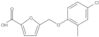 5-[(4-Chloro-2-methylphenoxy)methyl]-2-furancarboxylic acid