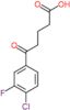 5-(4-chloro-3-fluorophenyl)-5-oxopentanoic acid