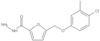 5-[(4-Chloro-3-methylphenoxy)methyl]-2-furancarboxylic acid hydrazide