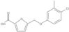 5-[(4-Chloro-3-methylphenoxy)methyl]-2-furancarboxylic acid