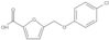 5-[(4-Chlorophenoxy)methyl]-2-furancarboxylic acid