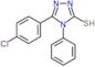 5-(4-chlorophenyl)-4-phenyl-4H-1,2,4-triazole-3-thiol