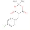 1,3-Dioxane-4,6-dione, 5-[(4-chlorophenyl)methyl]-2,2-dimethyl-