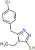 5-(4-chlorobenzyl)-4-ethyl-2,4-dihydro-3H-1,2,4-triazole-3-thione