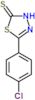 5-(4-chlorophenyl)-1,3,4-thiadiazole-2(3H)-thione