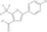 5-(4-chlorphenyl)-2-(trifluormethyl)furan-3-carbonylchlorid