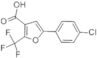 5-(4-Chlorophenyl)-2-(trifluoromethyl)-3-furancarboxylic acid