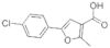 5-(4-CHLOROPHENYL)-2-METHYL-3-FUROIC ACID