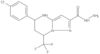 5-(4-Chlorophenyl)-4,5,6,7-tetrahydro-7-(trifluoromethyl)pyrazolo[1,5-a]pyrimidine-2-carboxylic ac…