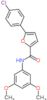 5-(4-chlorophenyl)-N-(3,5-dimethoxyphenyl)furan-2-carboxamide