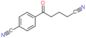 4-(4-cyanobutanoyl)benzonitrile