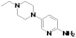 5-(4-ethylpiperazin-l-yl)-pyridin-2-ylamine