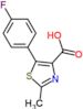 5-(4-fluorophenyl)-2-methyl-1,3-thiazole-4-carboxylic acid