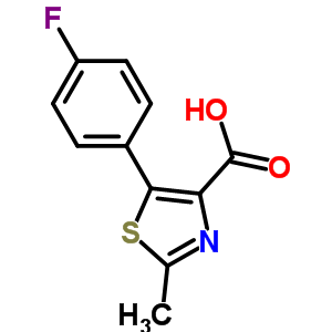 5-(4-Fluorophenyl)-2-methyl-4-thiazolecarboxylic acid