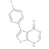 Thieno[2,3-d]pyrimidin-4(1H)-one, 5-(4-fluorophenyl)-
