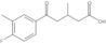 4-Fluoro-β,3-dimethyl-δ-oxobenzenepentanoic acid