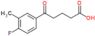 4-Fluoro-3-methyl-δ-oxobenzenepentanoic acid